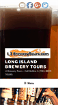 Mobile Screenshot of longislandbrewerytours.com